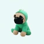 Knuffelhond Verkleed Als Dinosaurus Zachte Pluche Knuffel De Knuffel