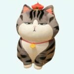 Knuffelkat Empereur Gestreept Grijs Zachte Knuffelvriend De Knuffel