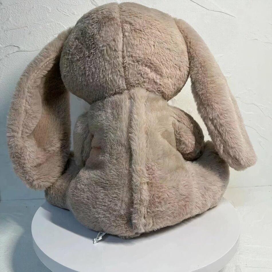 Knuffelkonijn Met Ademende Buik En Slaapliedje Met Lichtgevend Patroon De Knuffel