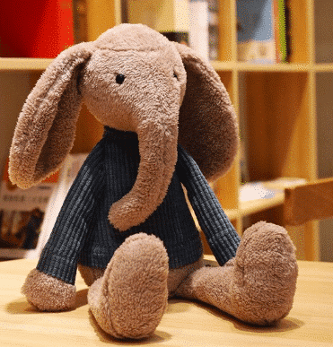 Knuffelolifant Met Safari Outfit Zachte Speelknuffel De Knuffel