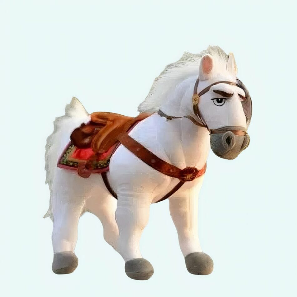 Knuffelpaard Maximus Uit Rapunzel Met Prinses Speelthema De Knuffel