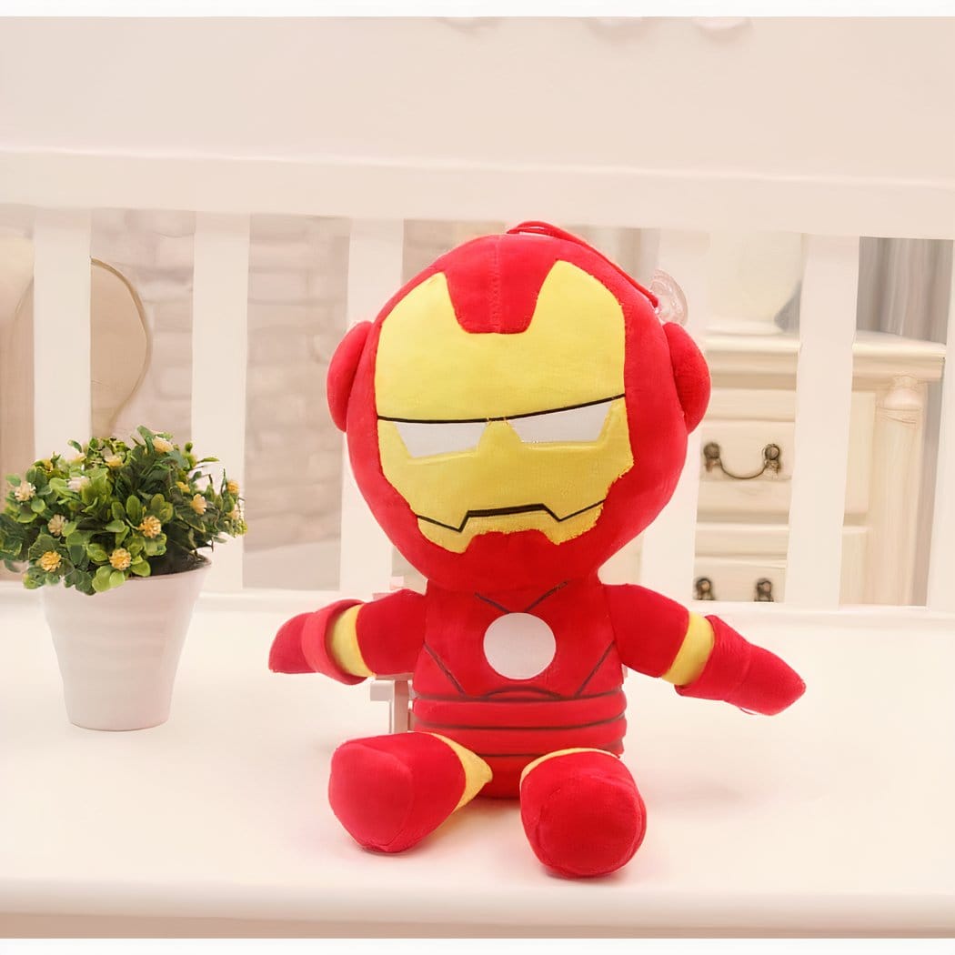 Knuffels Marvel en DC Superman Spiderman Iron Man Batman De Knuffel geel