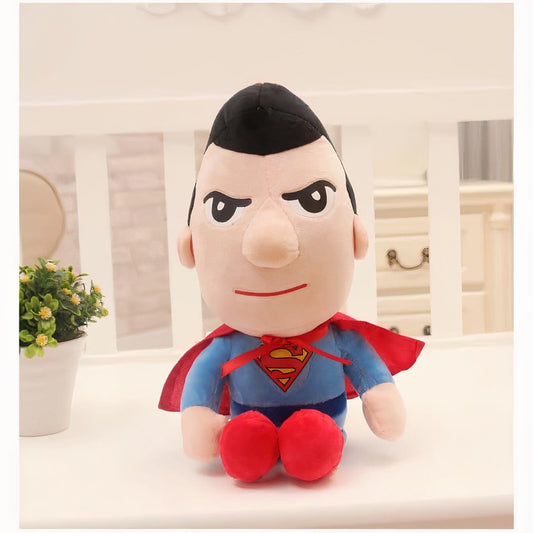 Knuffels Marvel en DC Superman Spiderman Iron Man Batman De Knuffel blauw
