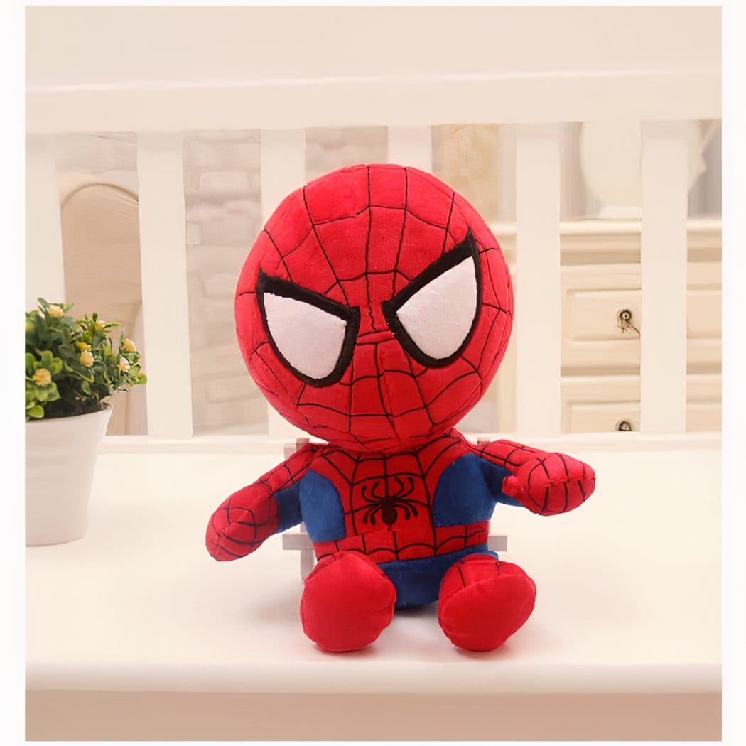 Knuffels Marvel en DC Superman Spiderman Iron Man Batman De Knuffel rood