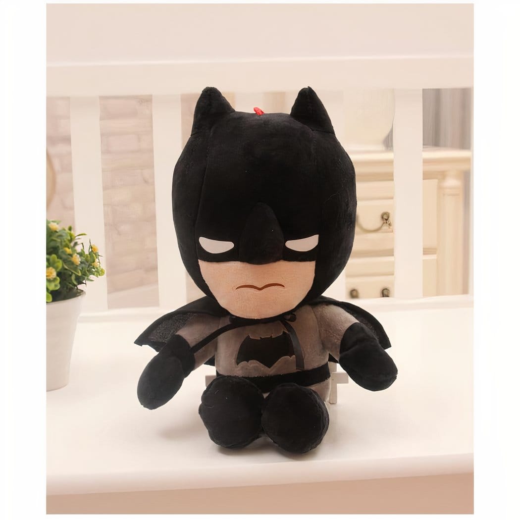 Knuffels Marvel en DC Superman Spiderman Iron Man Batman De Knuffel zwart