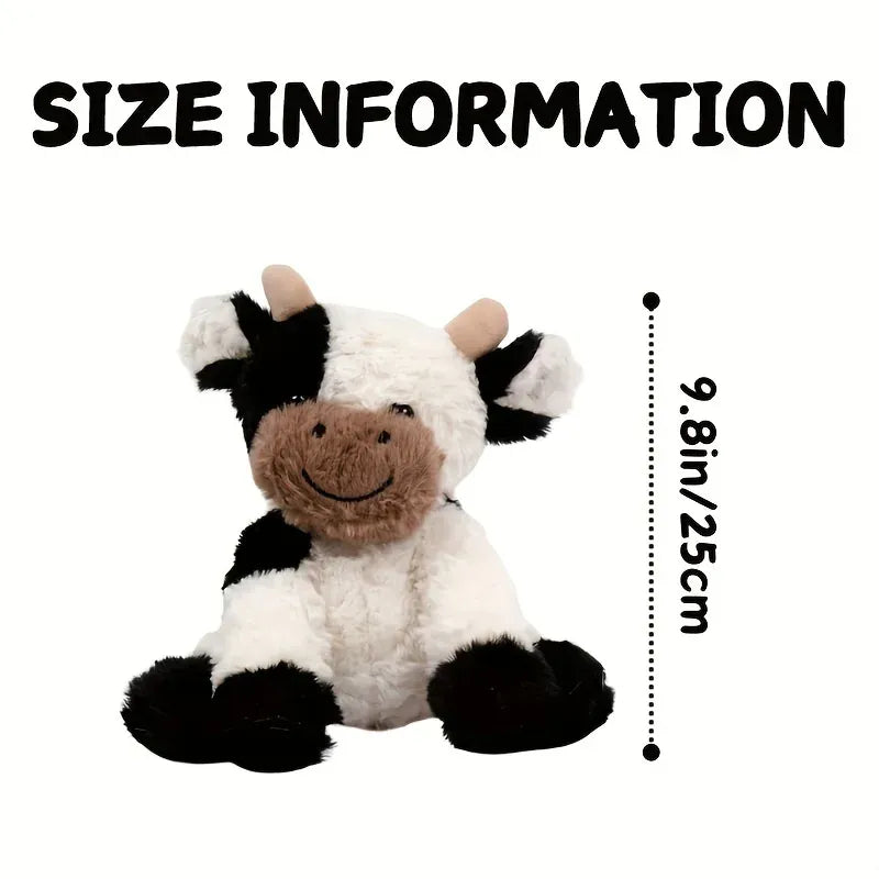 Koe Knuffel 30 cm | Zachte Pluche Koetje De Knuffel