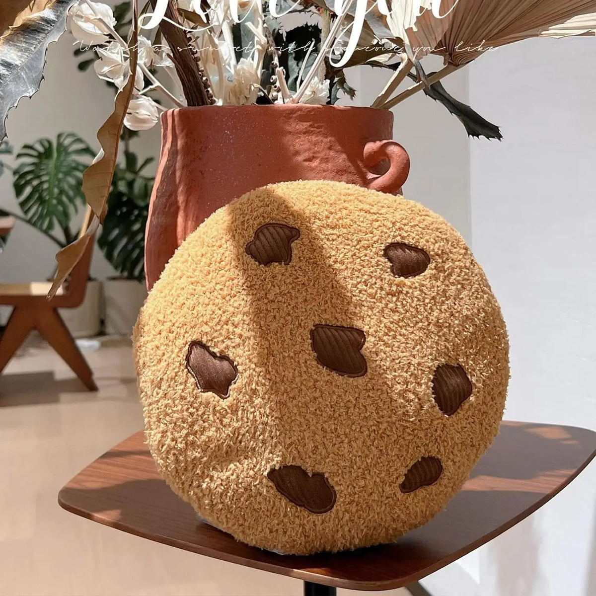 Koekje Kussen 10 of 28 cm | Zacht Pluche Koekkussen, ook per Set De Knuffel