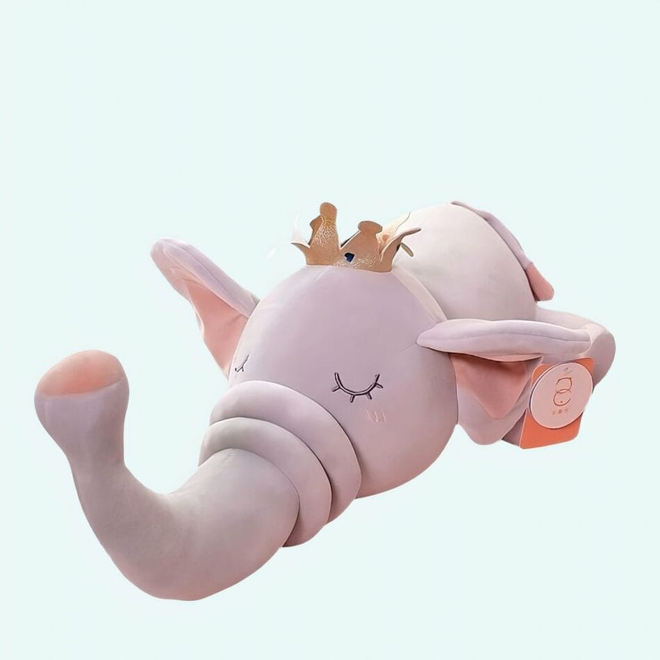 Koninklijke Koningsolifant Knuffel Met Kroon Ma Peluche De Knuffel