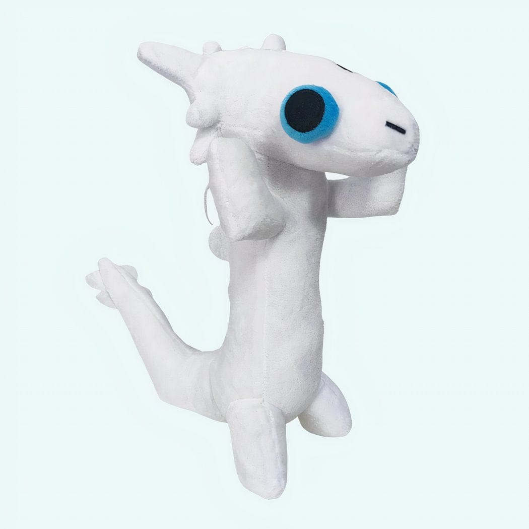 Krokmou en Furie Éclair Knuffel Duo Set Dragons De Knuffel wit