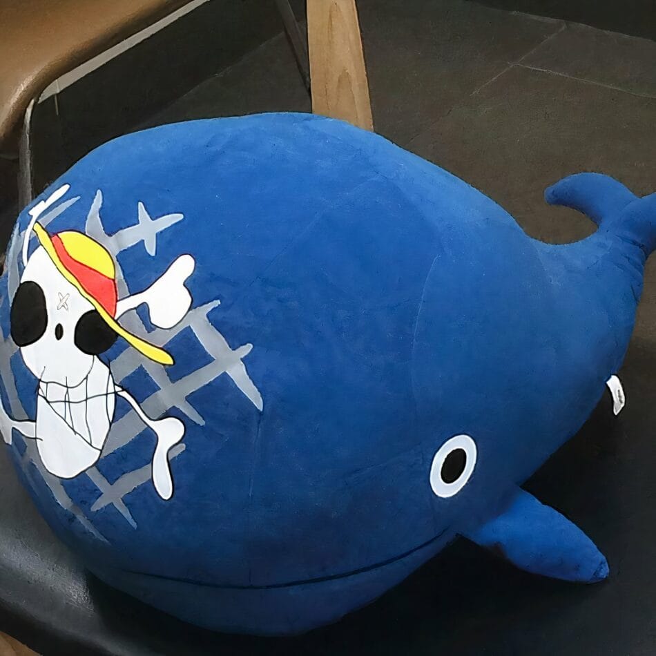 Laboon Knuffel Walvis Uit One Piece Ultra Zacht Blauwe Knuffel De Knuffel