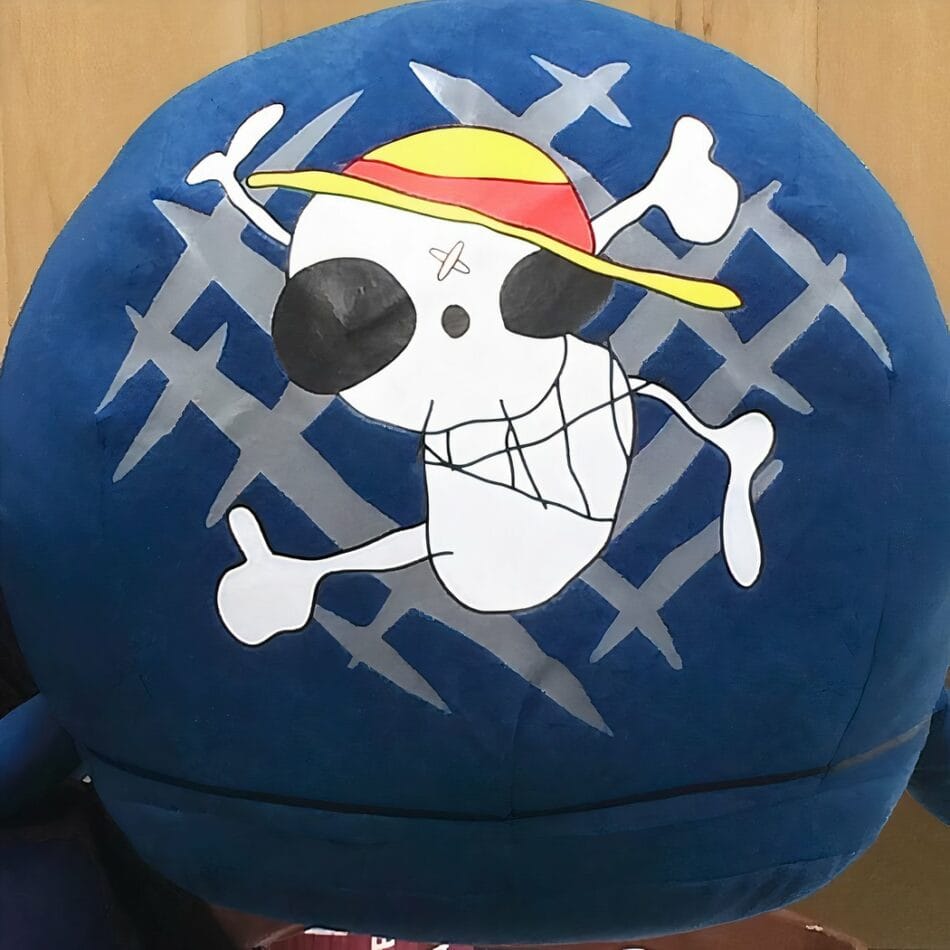Laboon Knuffel Walvis Uit One Piece Ultra Zacht Blauwe Knuffel De Knuffel