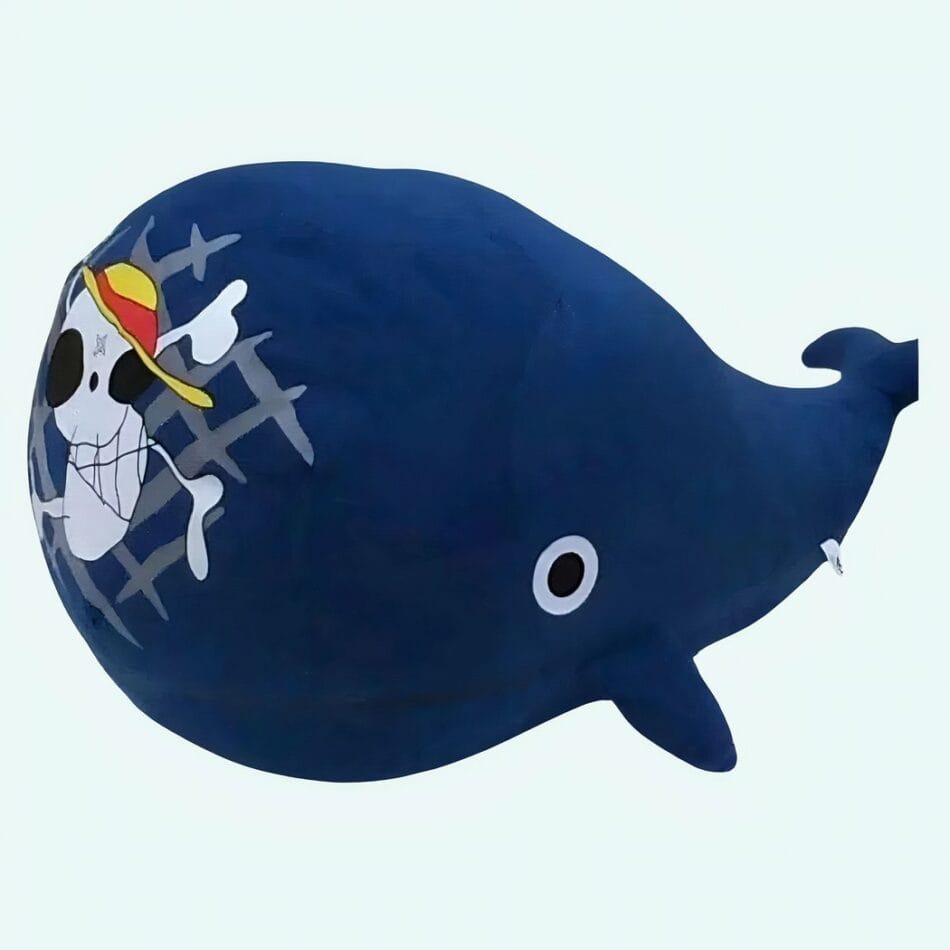 Laboon Knuffel Walvis Uit One Piece Ultra Zacht Blauwe Knuffel De Knuffel