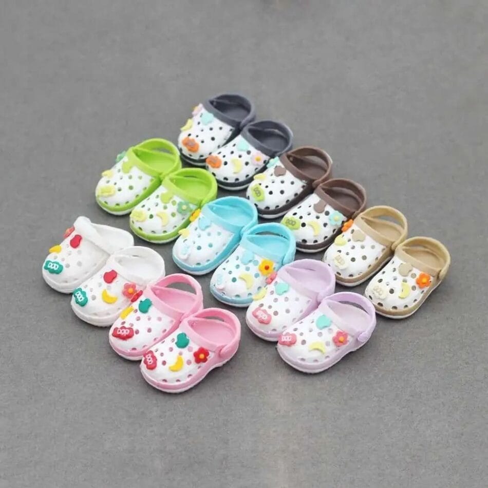 Labubu Knuffel Crocs Stijl Mini Schoentjes De Knuffel