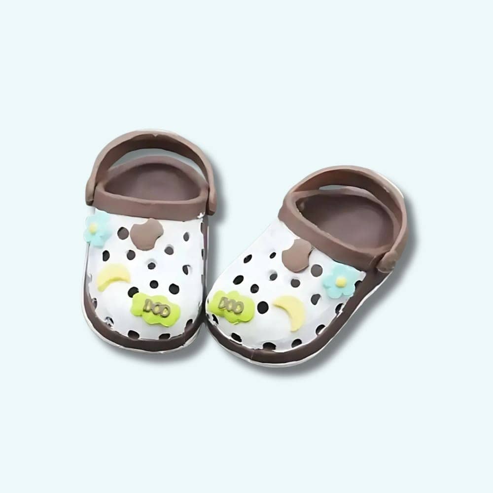Labubu Knuffel Crocs Stijl Mini Schoentjes De Knuffel bruin