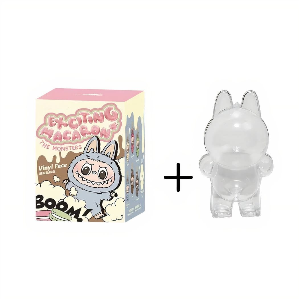 Labubu Knuffel Verrassingsdoos Staand Mystery Box Monstertje De Knuffel set-van-1 / mystery-box-hoesje