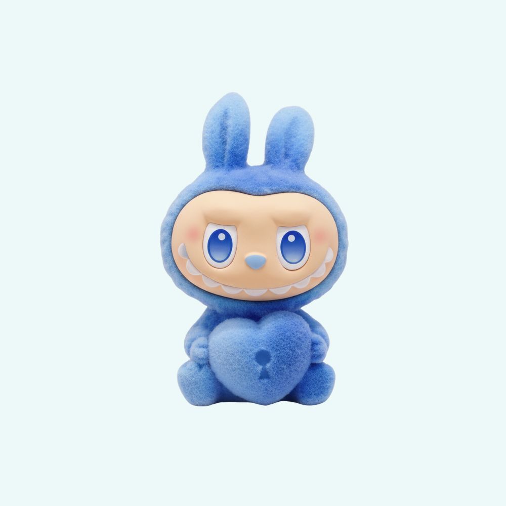 Labubu Stijl Figuurs Vinyl Collectie Energie De Knuffel blauw
