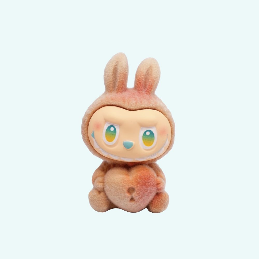 Labubu Stijl Figuurs Vinyl Collectie Energie De Knuffel bruin