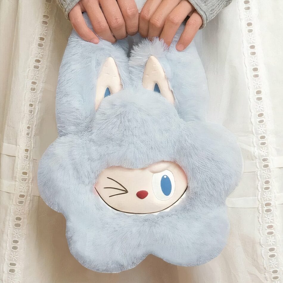 Labubu Stijl Knuffel Handtas Zachte Kawaii Tote De Knuffel