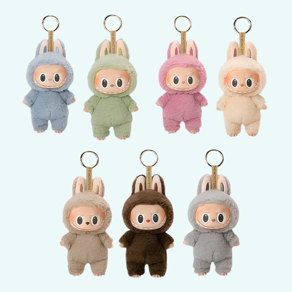 Labubu Stijl Knuffel Sleutelhanger Schattig Figuurtje De Knuffel