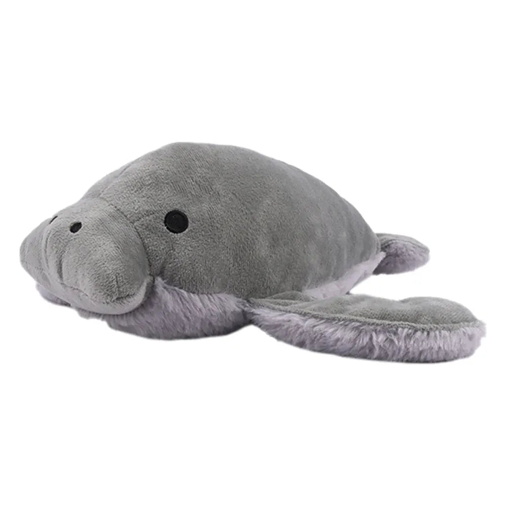 Lamantijn Knuffel 35 cm | Schattige Grijze Manatee De Knuffel