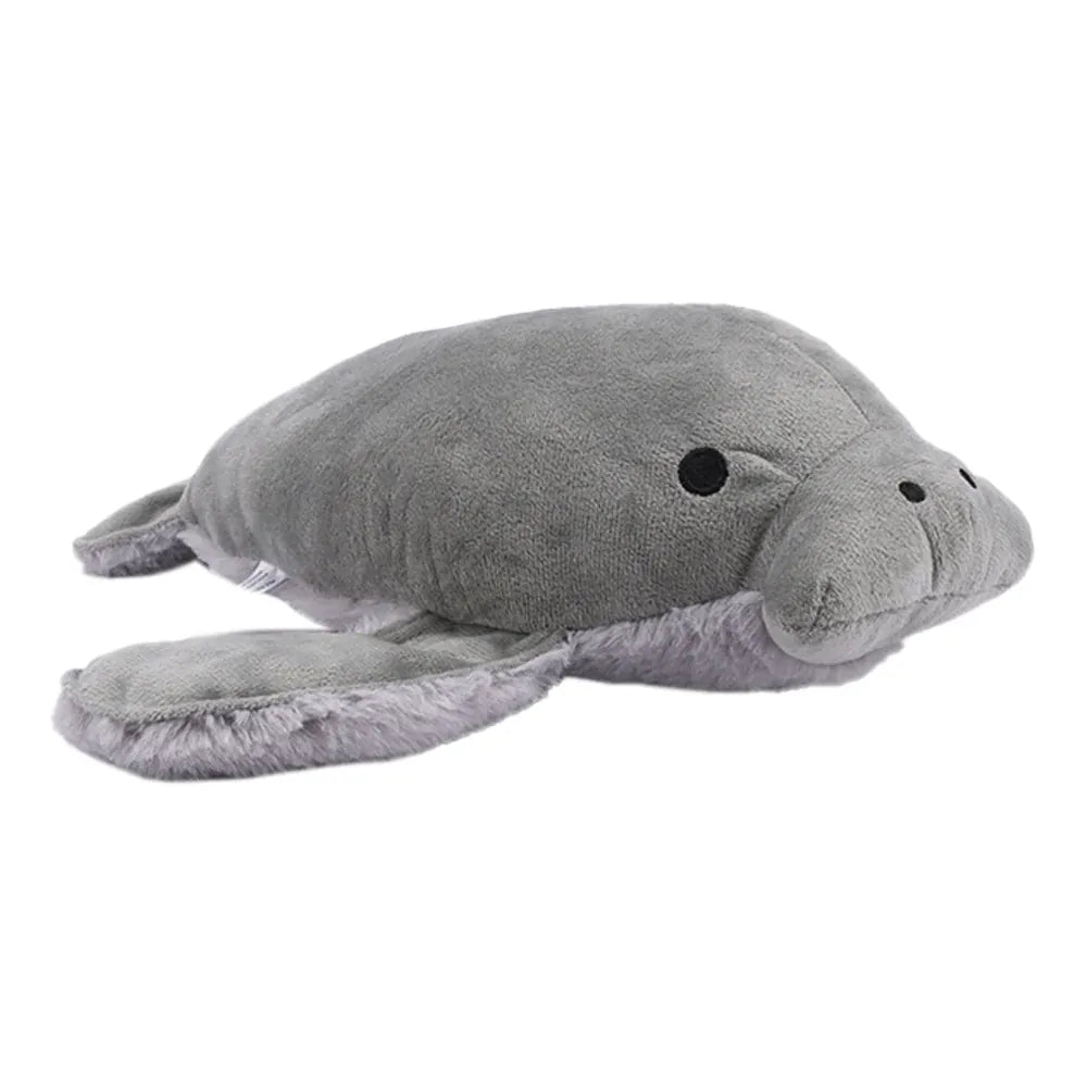 Lamantijn Knuffel 35 cm | Schattige Grijze Manatee De Knuffel