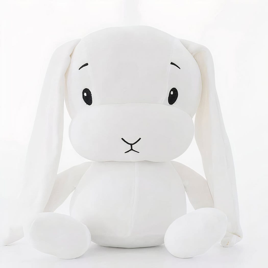 Lapin Knuffelkonijn voor Kinderen Zacht Troostvol Speelknuffel De Knuffel 50cm / wit