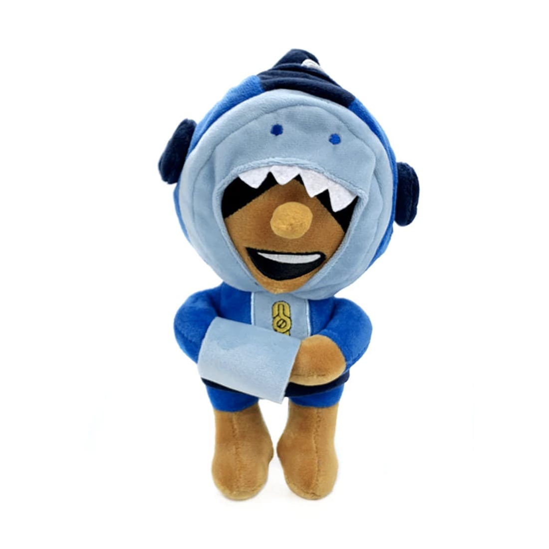 Léon Shark Knuffel Brawl Stars Met Haaienoutfit De Knuffel