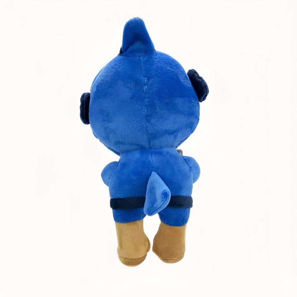 Léon Shark Knuffel Brawl Stars Met Haaienoutfit De Knuffel