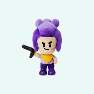 Léon Shark Knuffel Brawl Stars Met Haaienoutfit De Knuffel