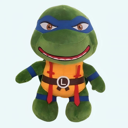 Leonardo Ninja Schildpad Knuffel Zachte Troostknuffel De Knuffel 35cm