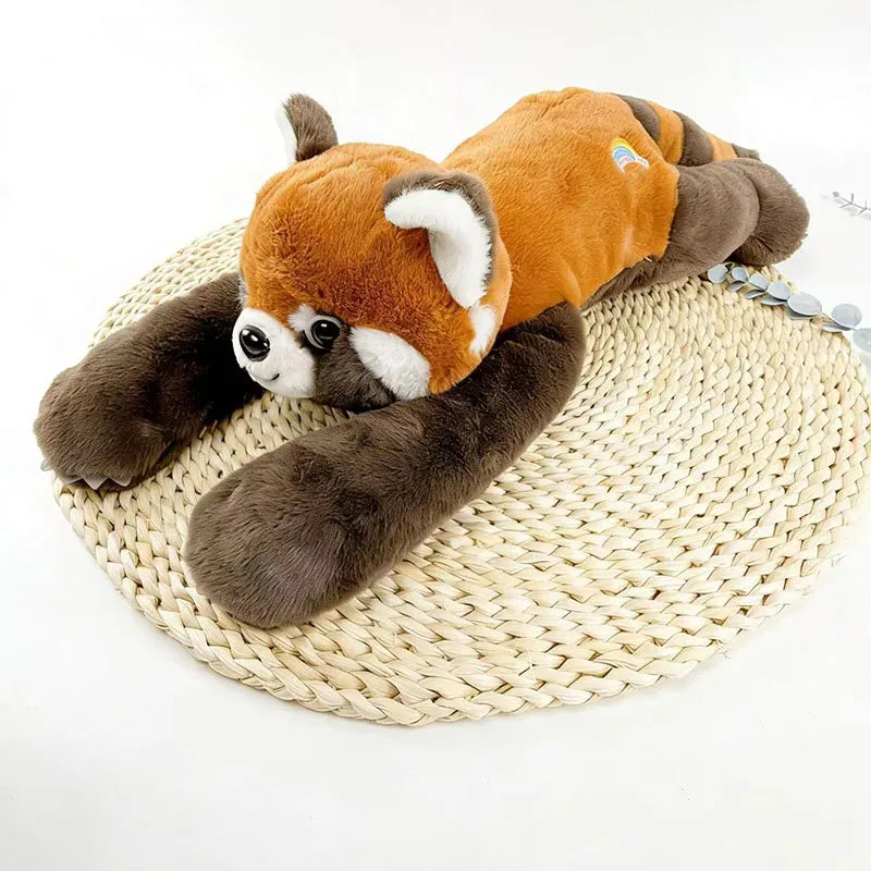Liggende Knuffels Verzwaarde Armen De Knuffel deer