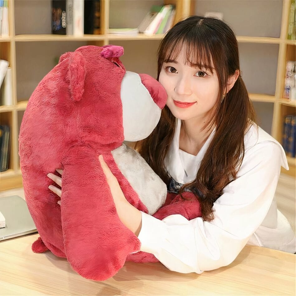 Lotso Knuffelbeer Reuzen Toy Story Roze Pluche De Knuffel