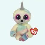 Luiaard Eenhoorn Knuffel Regenboogkleurige Vacht Droomvriend De Knuffel