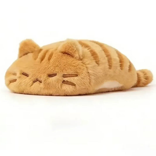 Luie Kat Knuffel 13 cm | Zacht Mini Poesje De Knuffel
