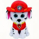 Marcus Pat’ Patrouille Knuffel 20 cm Geel Blauw Uniform De Knuffel