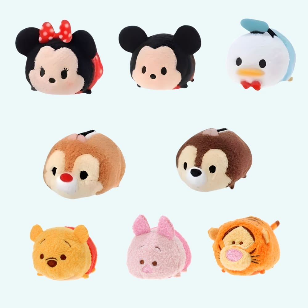 Megapakket Disney Tsum Tsum Knuffels 8 Mini Ultra Zachte De Knuffel