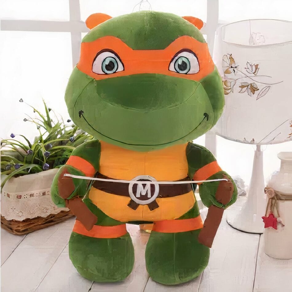 Michelangelo Knuffel Schildpad Officiele Ninja Turtles De Knuffel