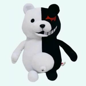 Middelgrote Witte Teddybeer met Verwonderde Blik en Lange Armen De Knuffel