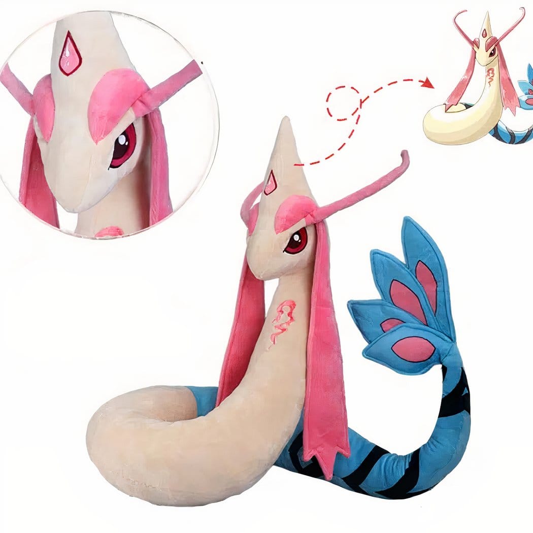 Milotic Pokémon Knuffel Met Zachte Korte Vachtpluche De Knuffel