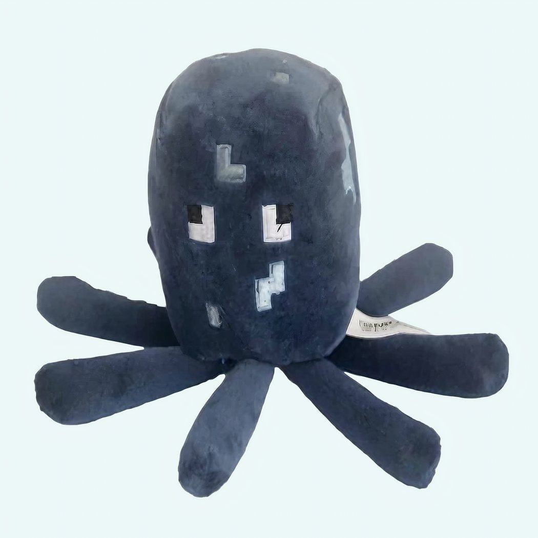 Minecraft Inktvis Knuffel Zachte Pixelachtige Octopus De Knuffel