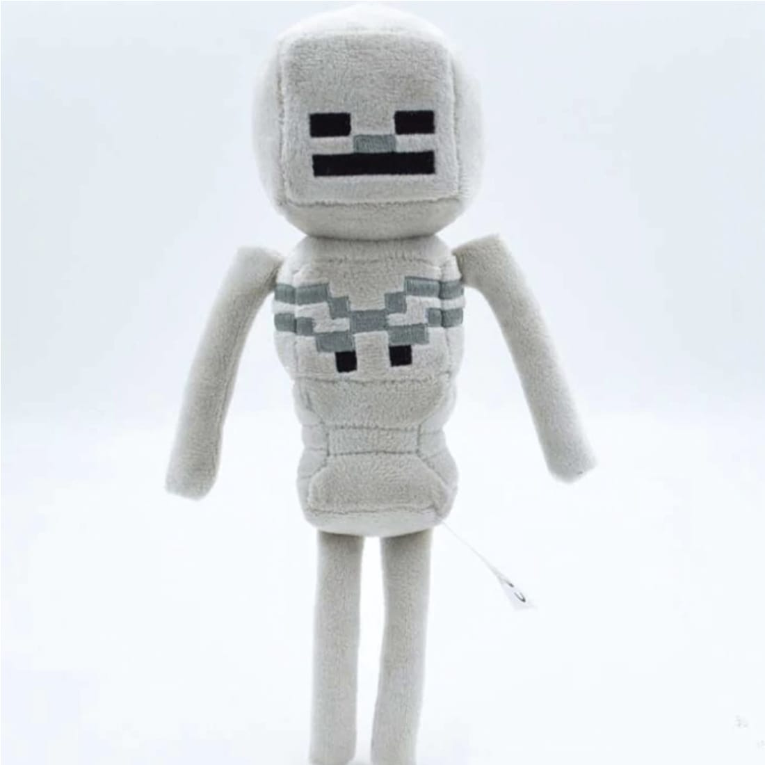 Minecraft Skelet Knuffel 20 Cm Met Pixelontwerp De Knuffel