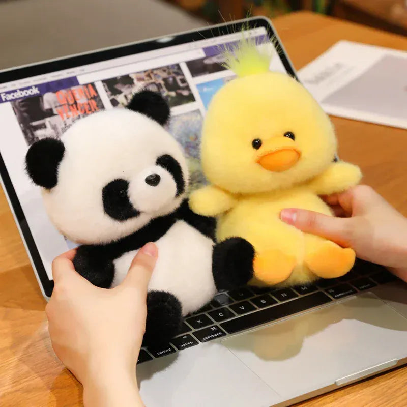 Mini Dieren Knuffel 17 cm | Kawaii Knuffeltje in 7 Dieren De Knuffel