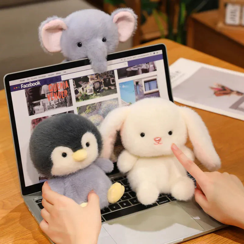 Mini Dieren Knuffel 17 cm | Kawaii Knuffeltje in 7 Dieren De Knuffel