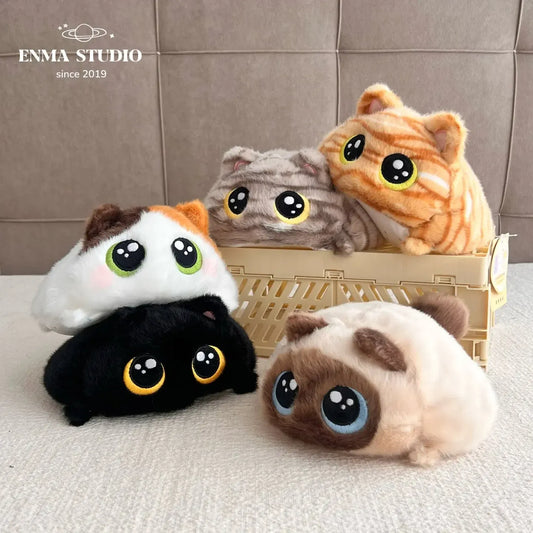 Mini Kat Knuffel 15 cm | Lapjeskat, Siamees, Zwart en Meer De Knuffel