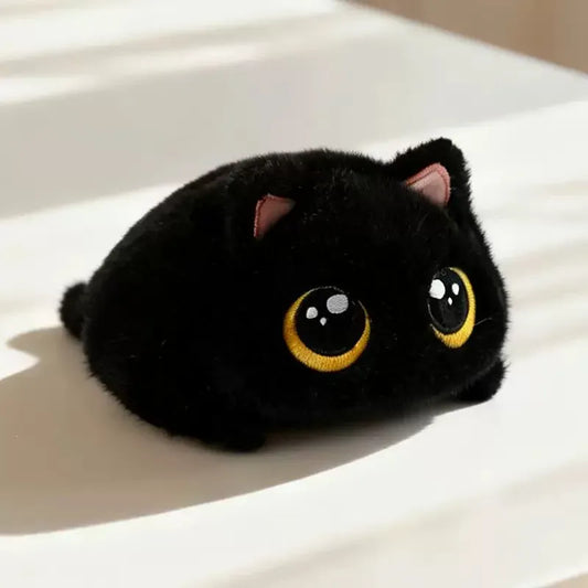 Mollige Kat Knuffel 15 of 30 cm | Kawaii Poes in 8 Modellen De Knuffel 15 cm Model 3