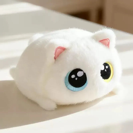 Mollige Kat Knuffel 15 of 30 cm | Kawaii Poes in 8 Modellen De Knuffel
