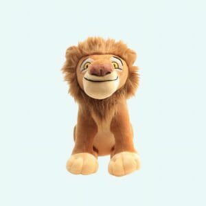 Mufasa Leeuwenknuffel Zachte Knuffel met Manen en Glimlach De Knuffel