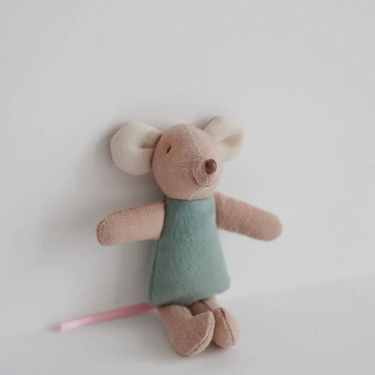 Muis Knuffel | Klein Stoffen Muisje in 9 Kleuren De Knuffel Zwart