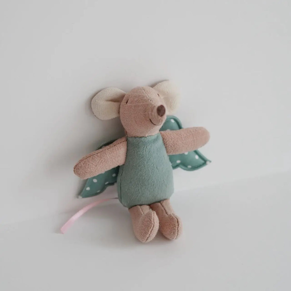 Muis Knuffel | Klein Stoffen Muisje in 9 Kleuren De Knuffel Rood