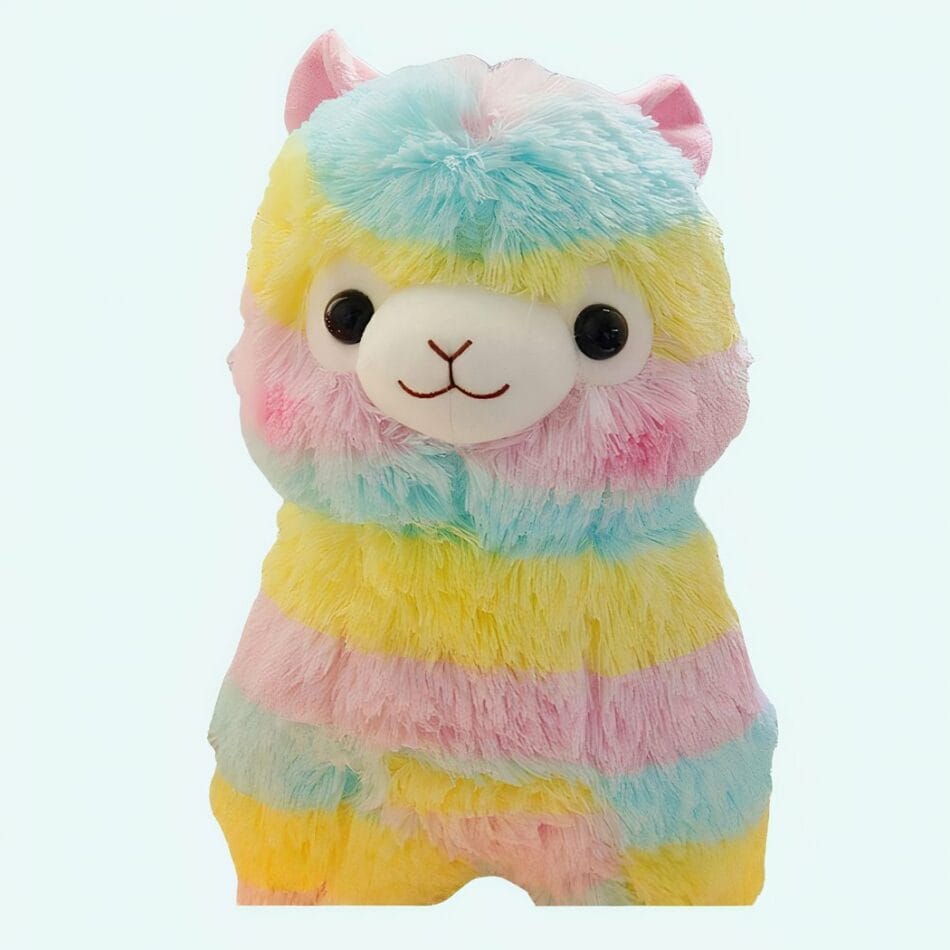 Multicolore Lama Knuffel Zacht en Duurzaam De Knuffel